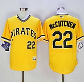 Pittsburgh Pirates #22 Andrew McCutchen Gold 2016 Flexbase Collection Cooperstown Stitched Jersey,baseball caps,new era cap wholesale,wholesale hats